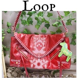NWT LOOP NEW YORK LEATHER BAG